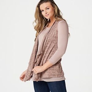 LOGO Sweater Knit Vest